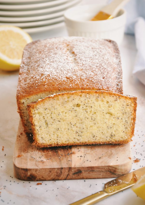 Moist and Soft Lemon Poppy Seed Loaf Cake