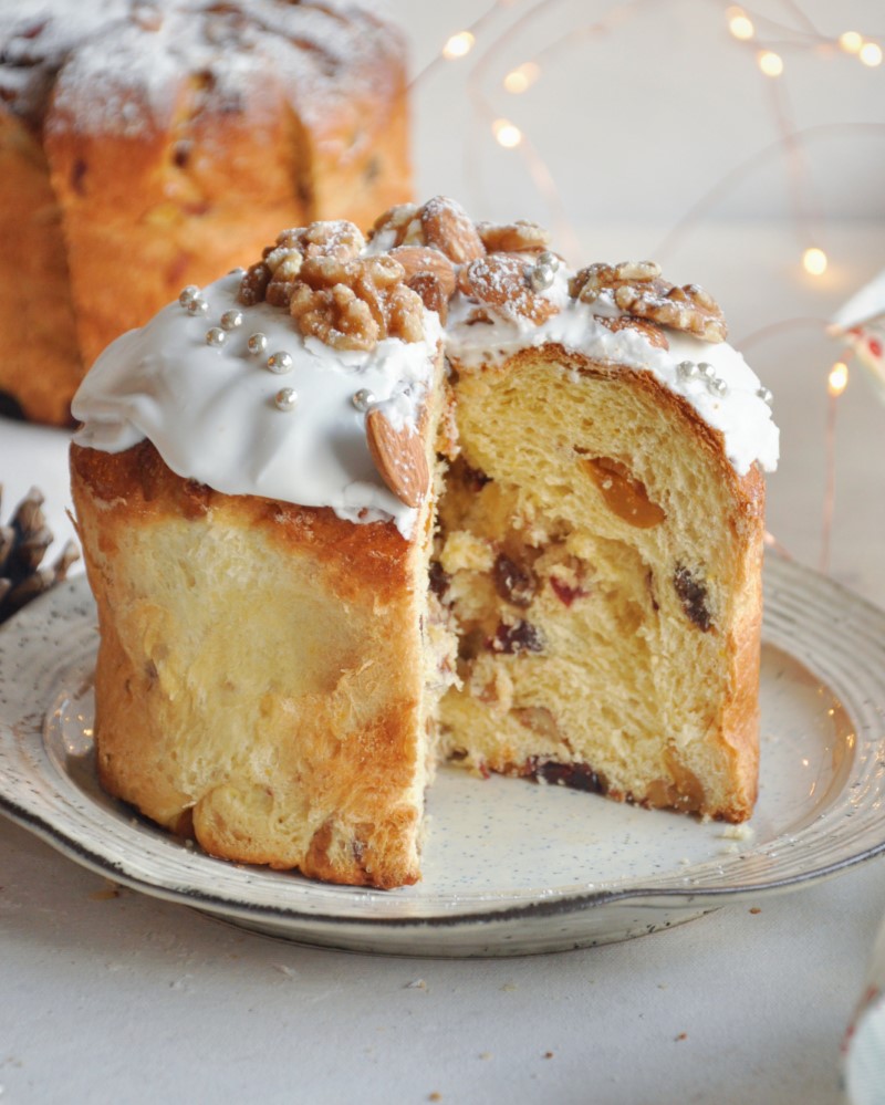 Homemade Christmas Cream for Panettone