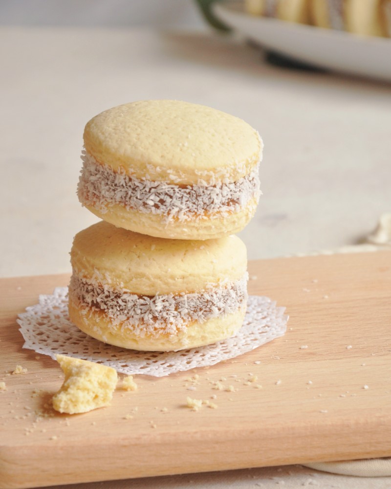 Alfajores argentinos rellenos de dulce de leche, Receta