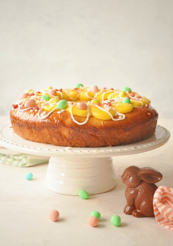 Easter Bread with Creme Patissiere
